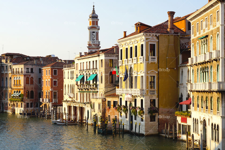 Viewpoints of venice, italy
