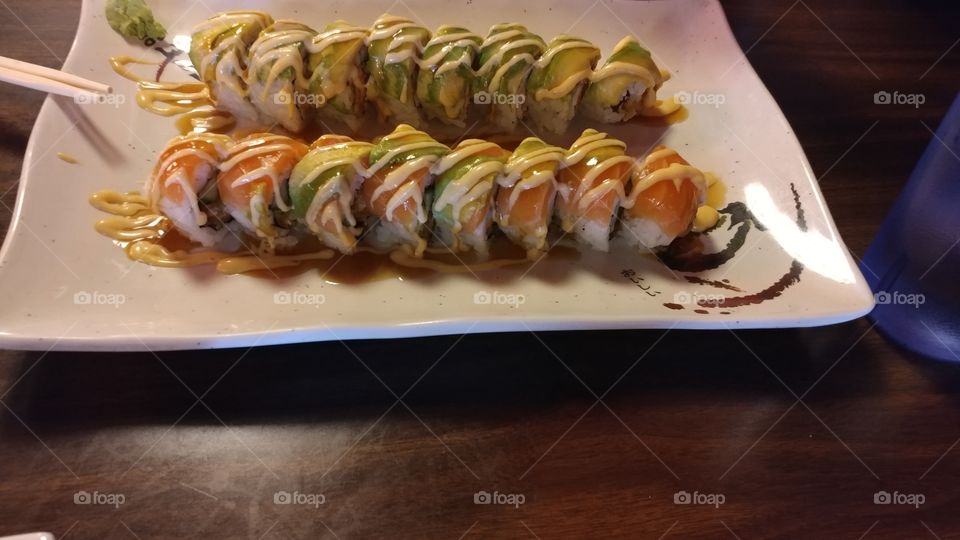 Two Sushi Rolls!