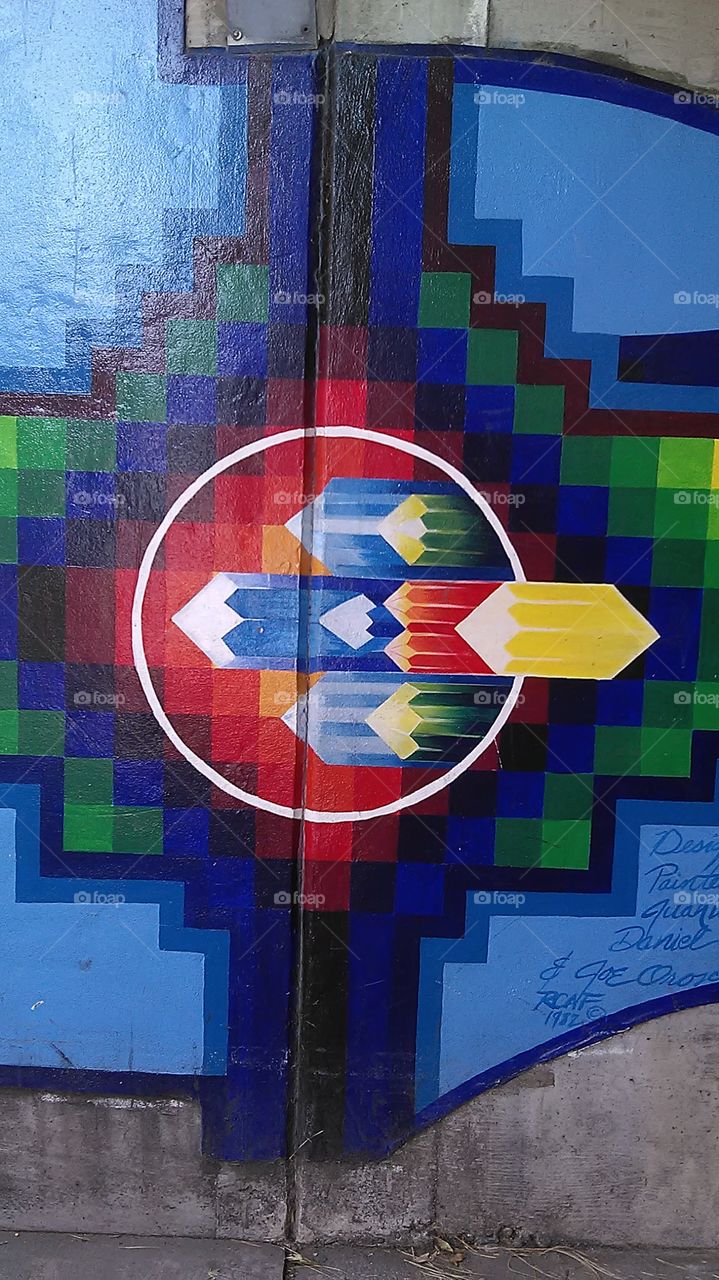 Color shades. Out riding my bike