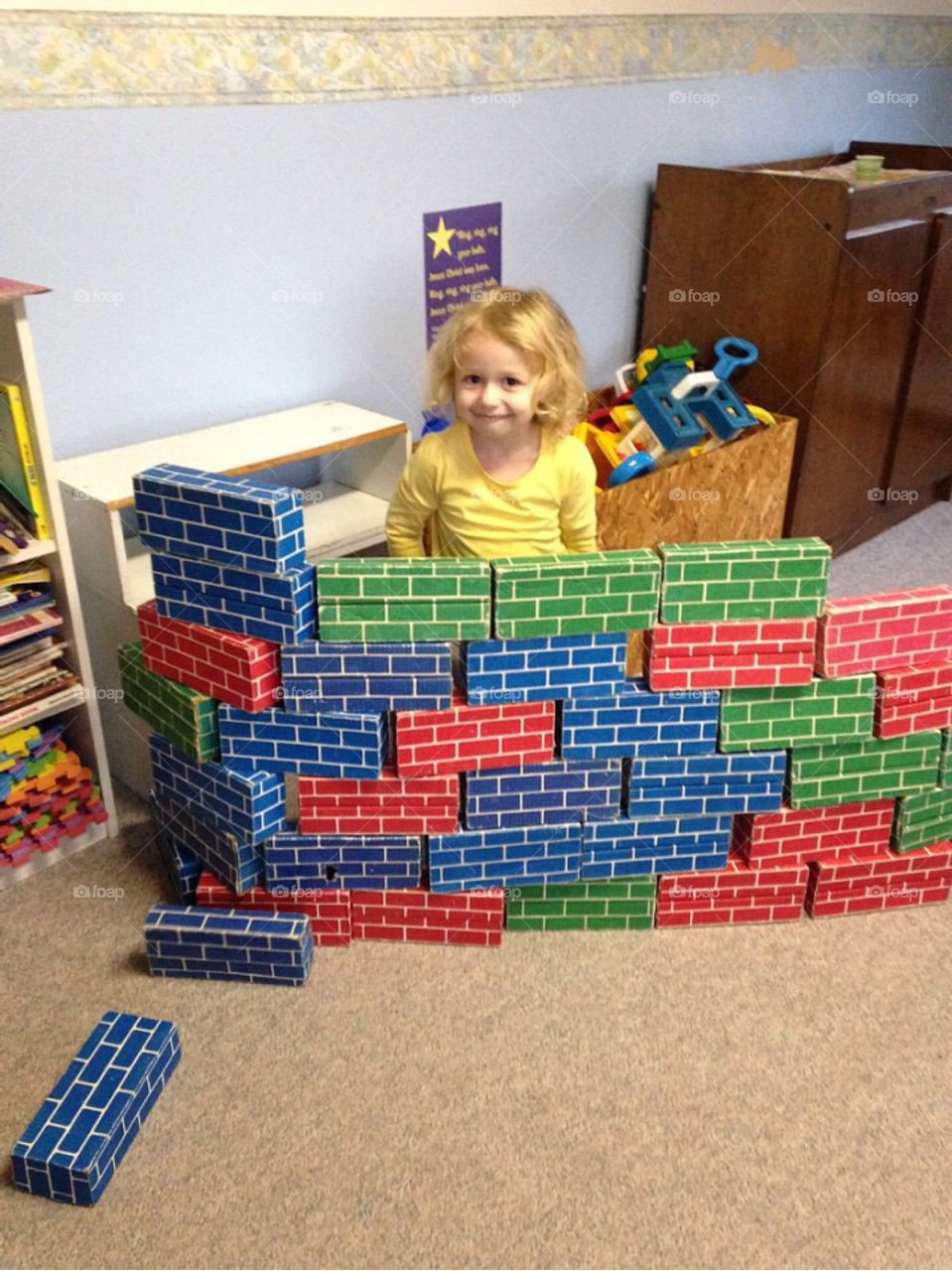 Trump said I had to build this wall! 😂