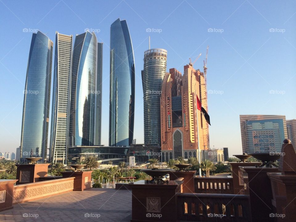 Etihad Towers. Abu Dhabi, UAE 