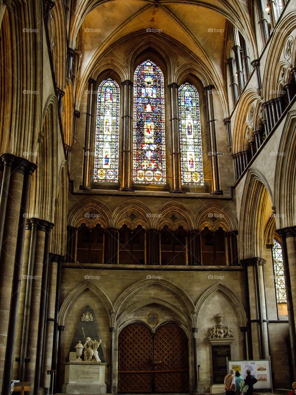 Catedral de Salisbury. Interior de la Catedral de Salisbury (Salisbury - England)