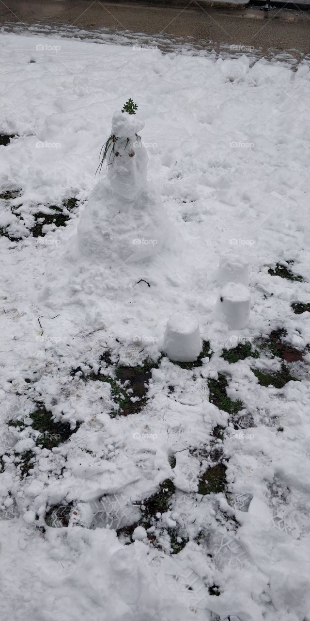 ugly snowman