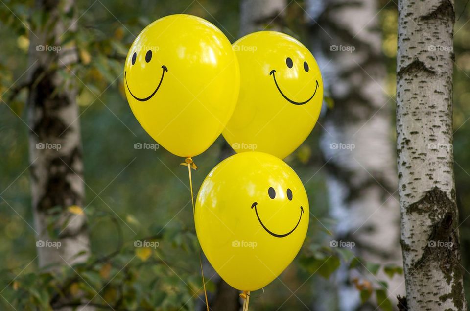 Smiling ballons 