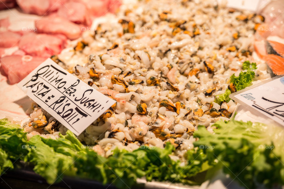 Seafood in Venice