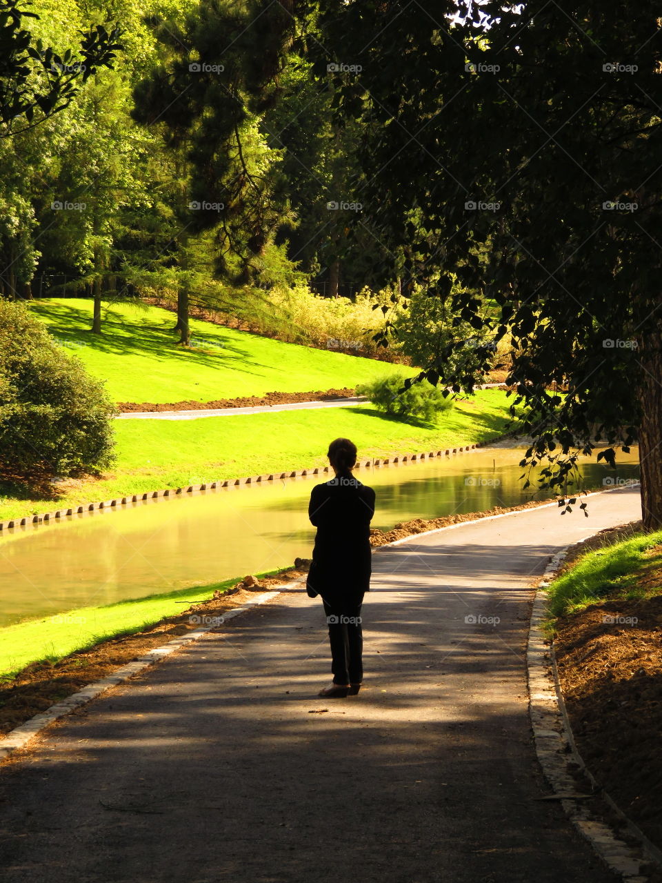 in the park