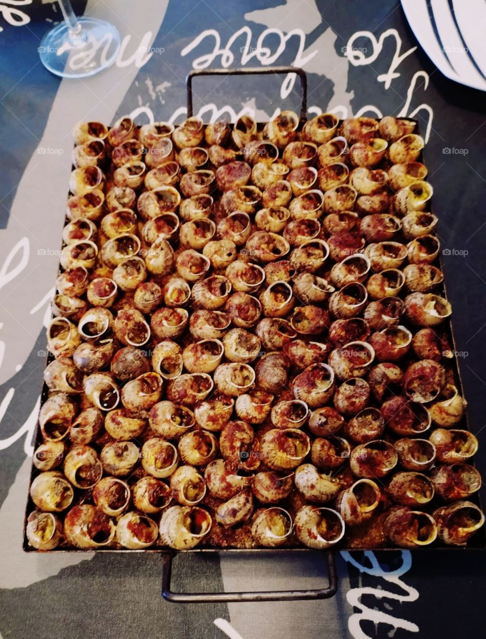 Caracoles a la llauna