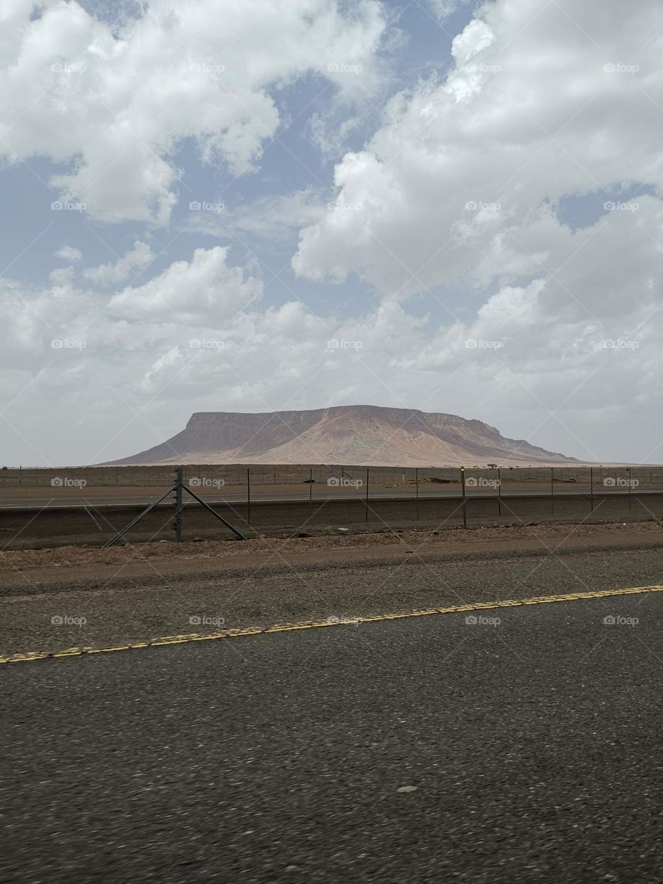 The only mountain in the summer