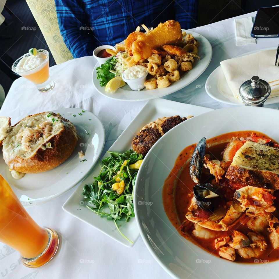 Clam chowder- Fog Harbor Fish House - San Francisco 