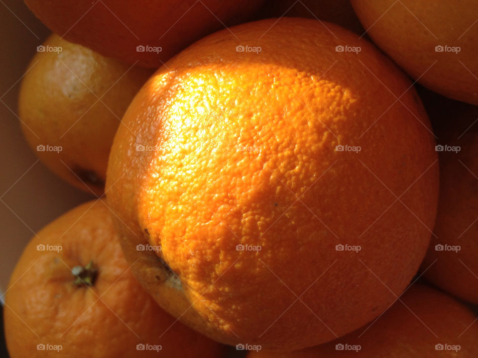 orange fruit by liselott