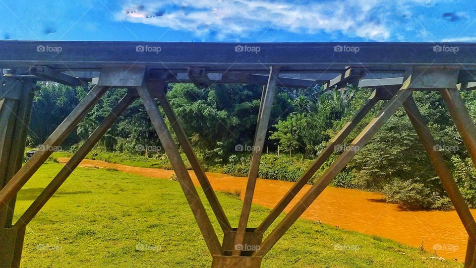 Bridge and river