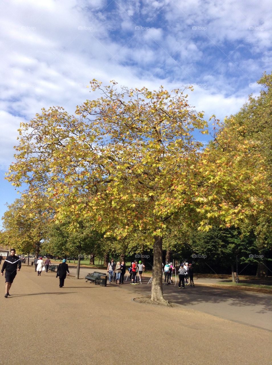 An amazing Autumn day in England