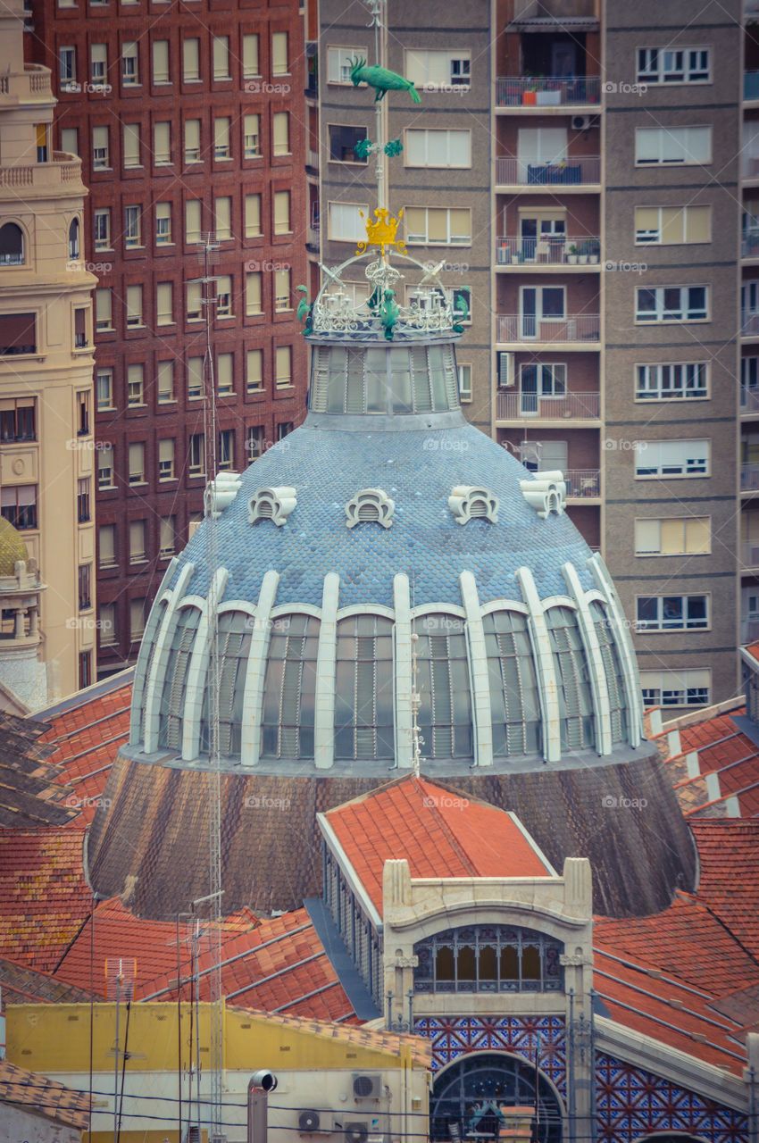 Cúpula del Mercado Central (Valencia - Spain)