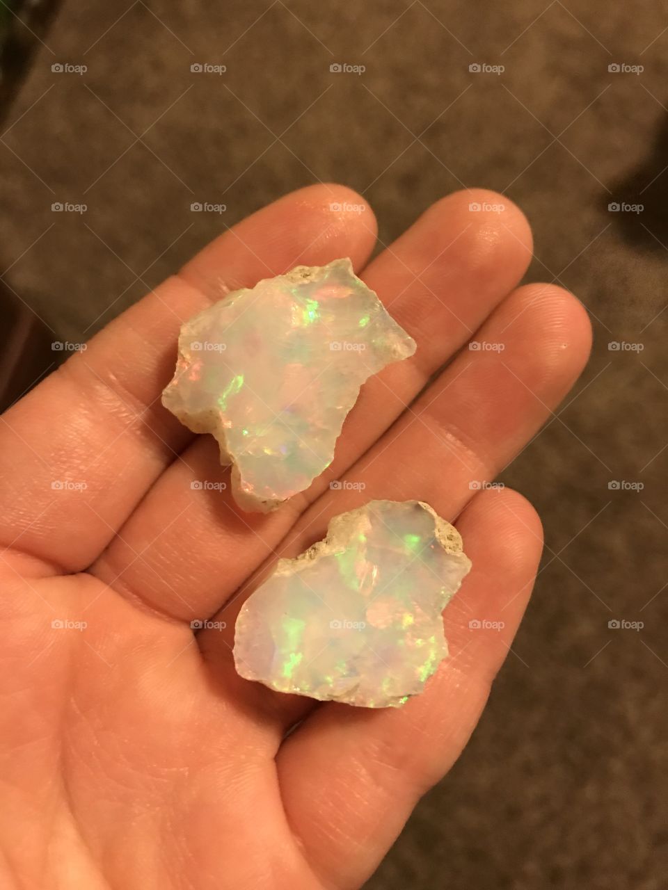Working with Rough Eithiopian opals