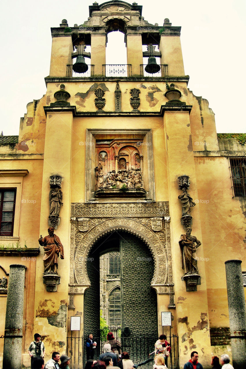 Puerta del Perdón, Catedral de Santa María de la Sede de Sevilla. Puerta del Perdón, Catedral de Santa María de la Sede de Sevilla (Sevilla - Spain)