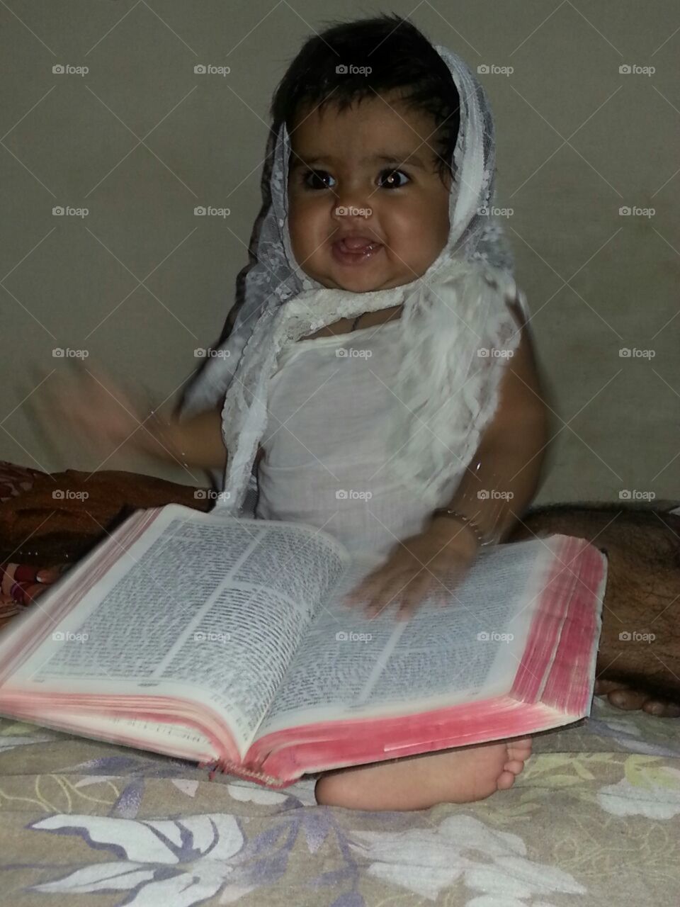 Baby Reading Bible