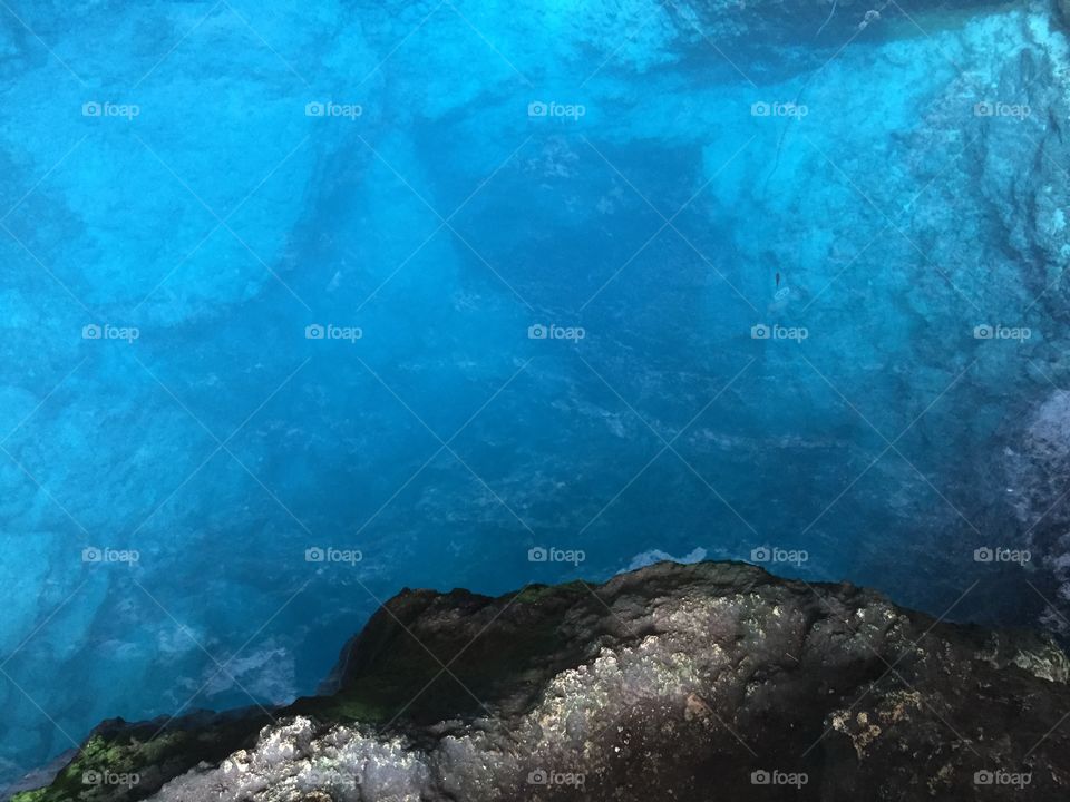 Hoyo azul, punta Cana . Dominican Republic 