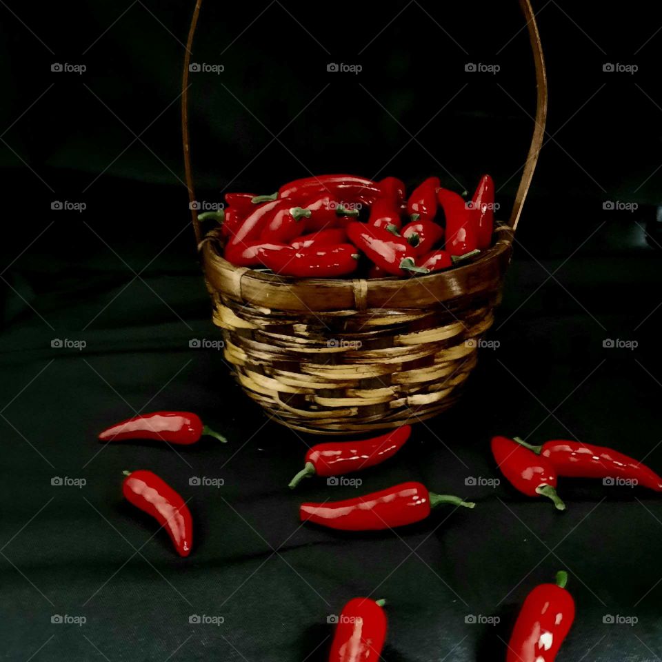 Collection of Red Peppers