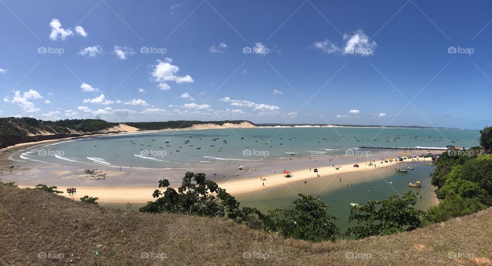 Beautiful bay in Brazil