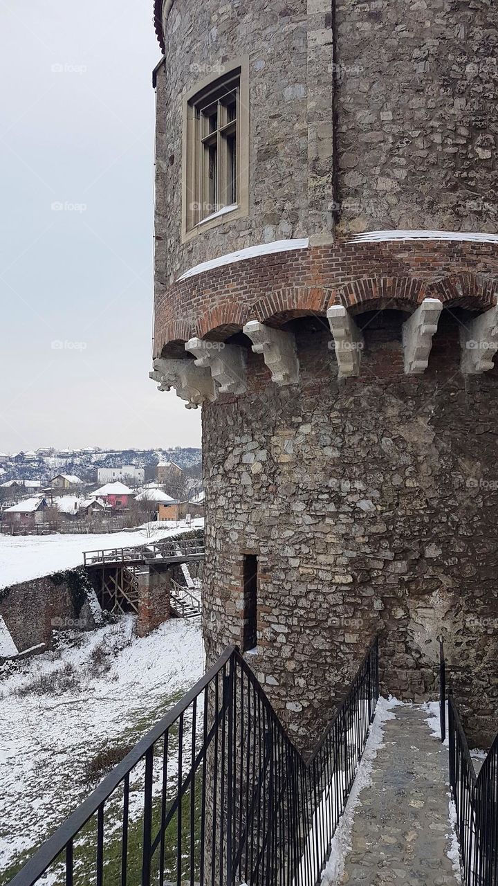 tower of Corvin Castle, Romania