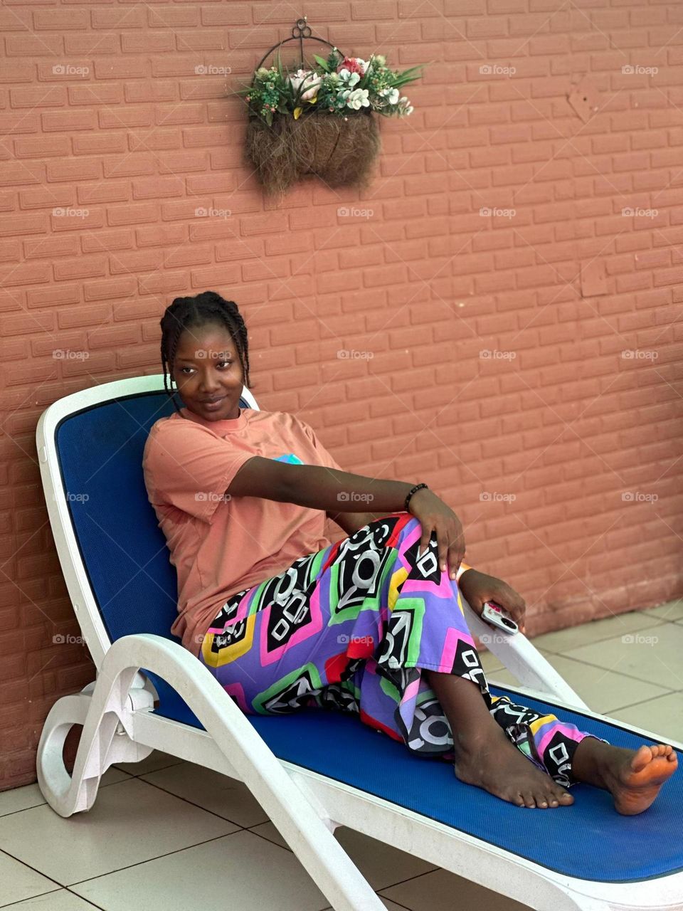 cool day by the poolside