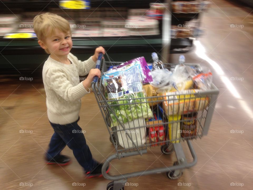Grocery shopping