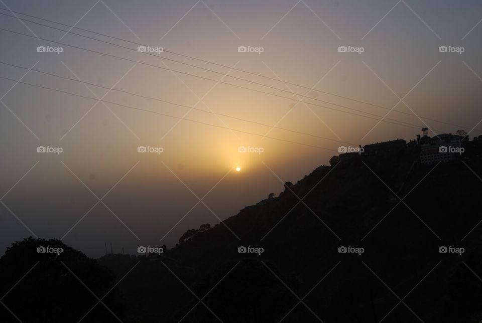 Sunset, Landscape, Dawn, Sun, Evening