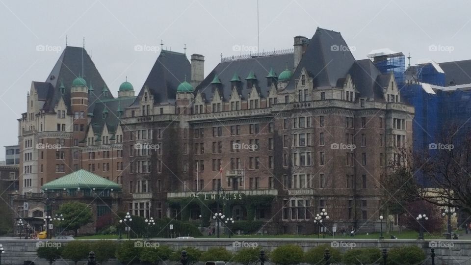 The Empress Hotel in Victoria British Columbia Canada