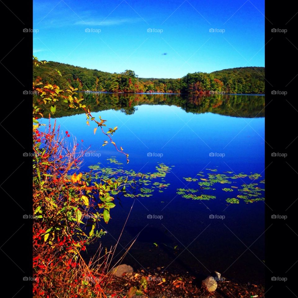 sky color water lake by tncobb