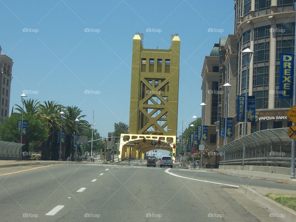 Sacramento Golden Bridge. Out for a walk