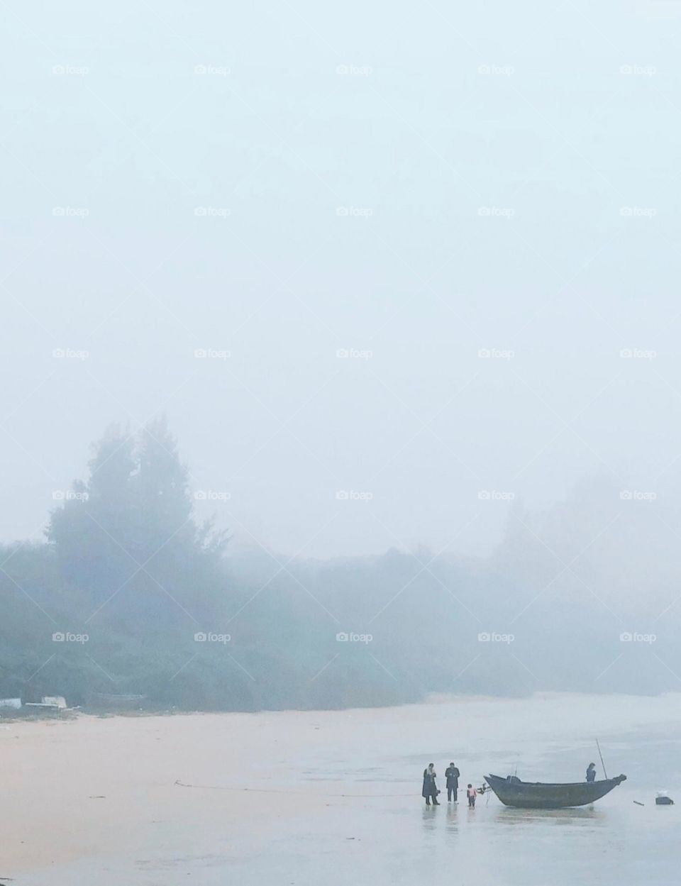 The muted colors and gentle contrasts evoke a feeling of calm, as if time has slowed down