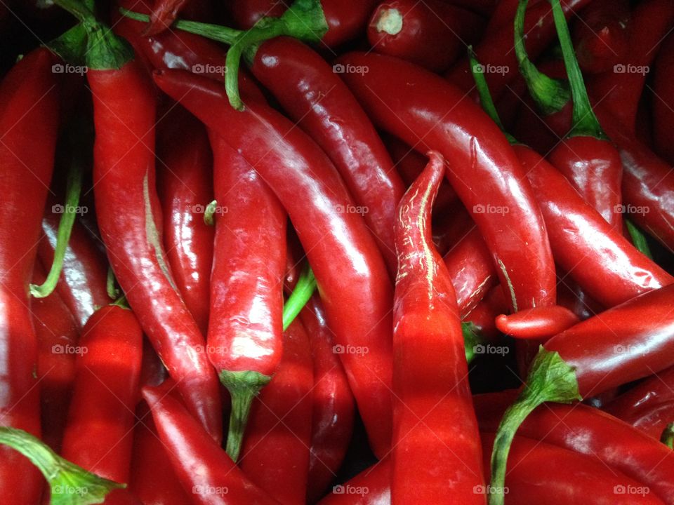 Red chillies 