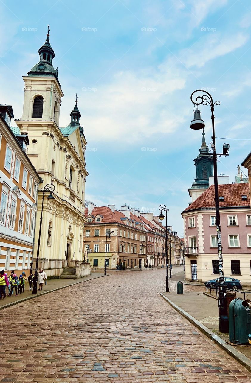 Старый город в Варшаве 