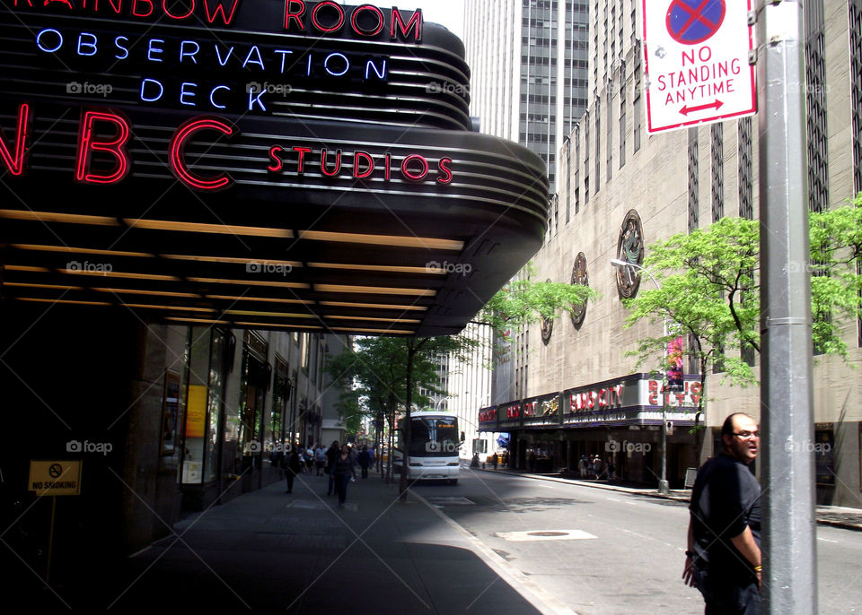 NBC Studios . NY NBC Studios