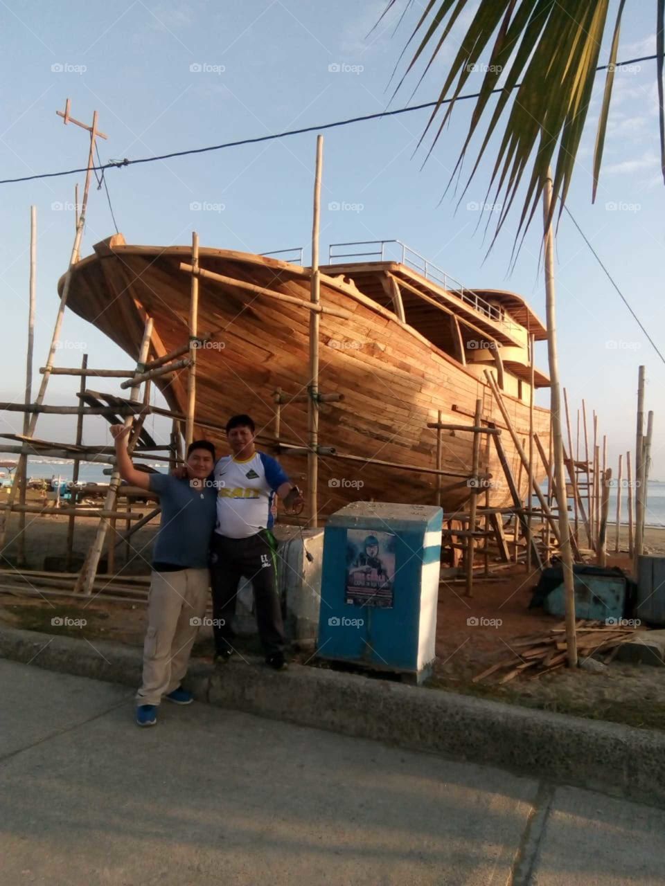 barco de madera