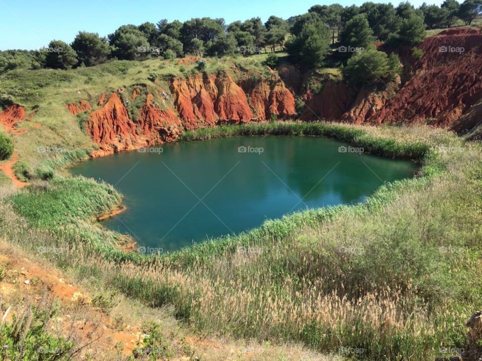 Bauxite cave (Otranto)