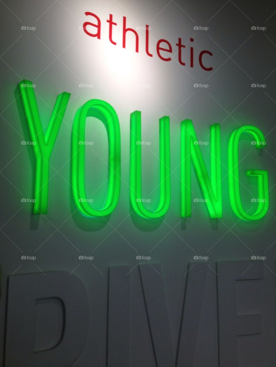 green bright dive athletic by lanocheloca