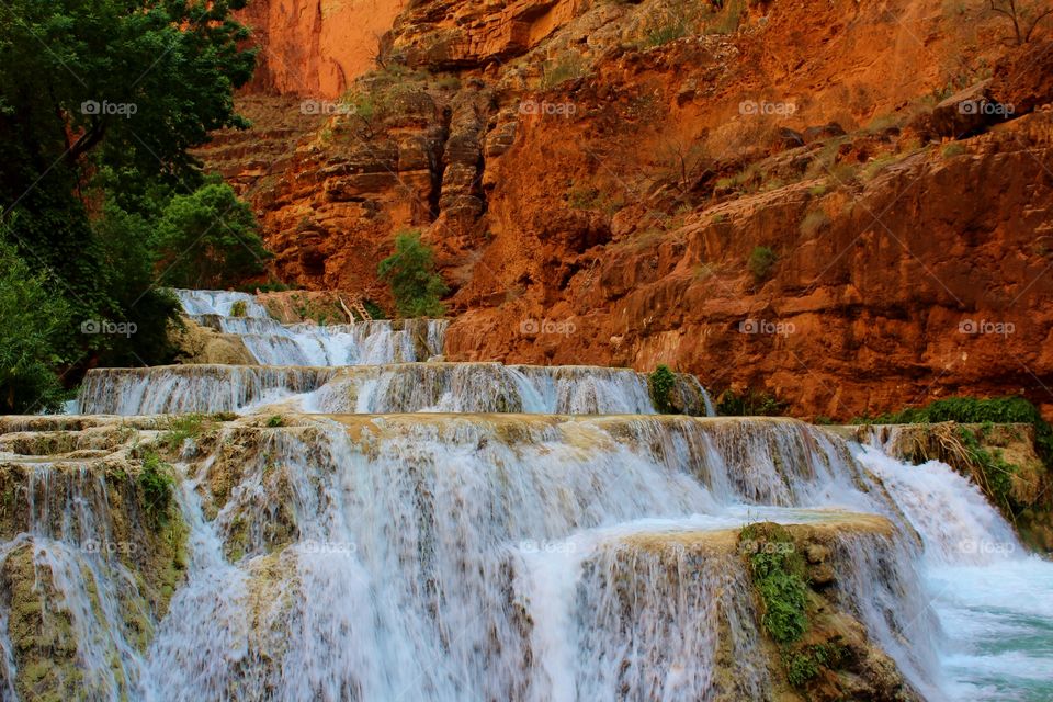 View of beaver falls, Arizona