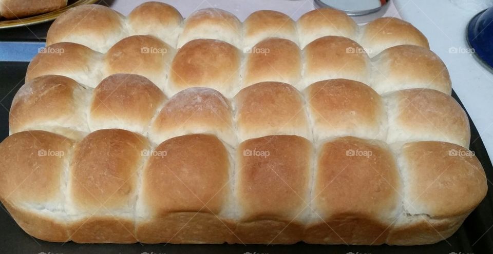 Homemade rolls are the best!