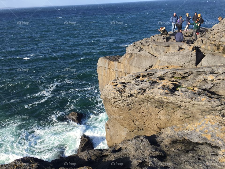 Cliffs at County Clare, Ireland