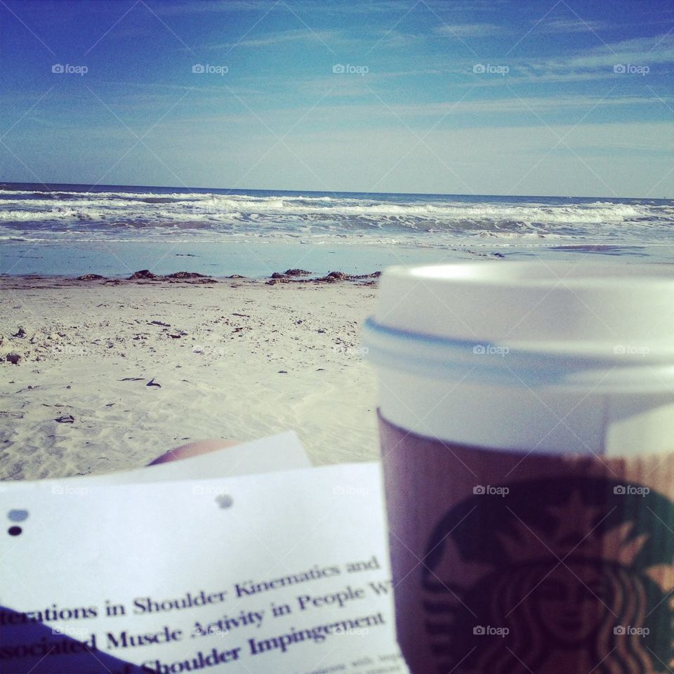 Coffee and the Beach