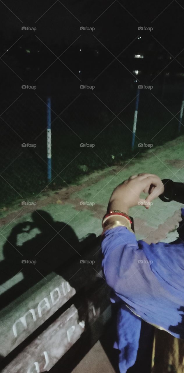 silhouettes and shadows