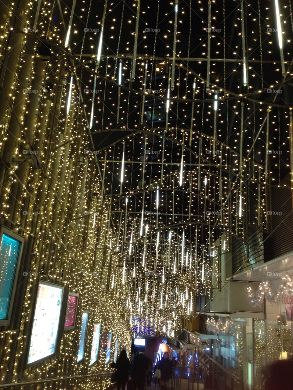 Christmas illumination in Shinjuku 