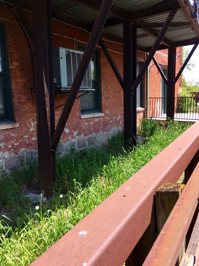 Old apartment building