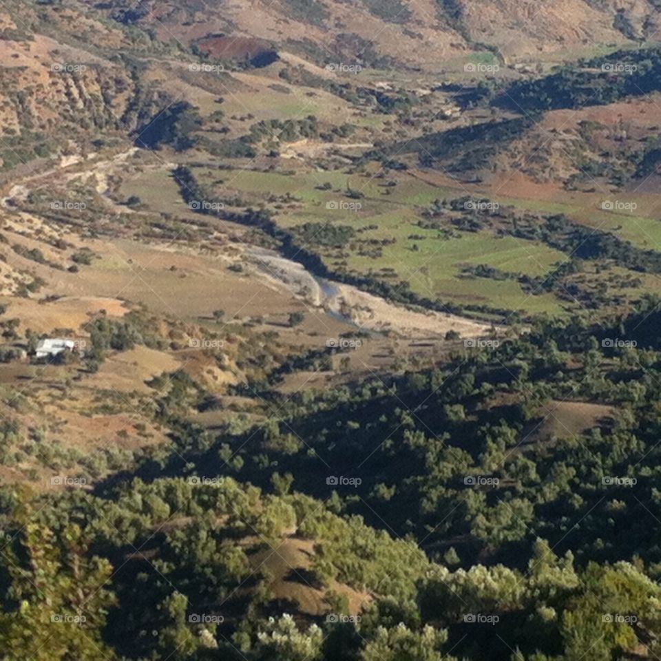 Source of river awdour - western rif - North of Morocco