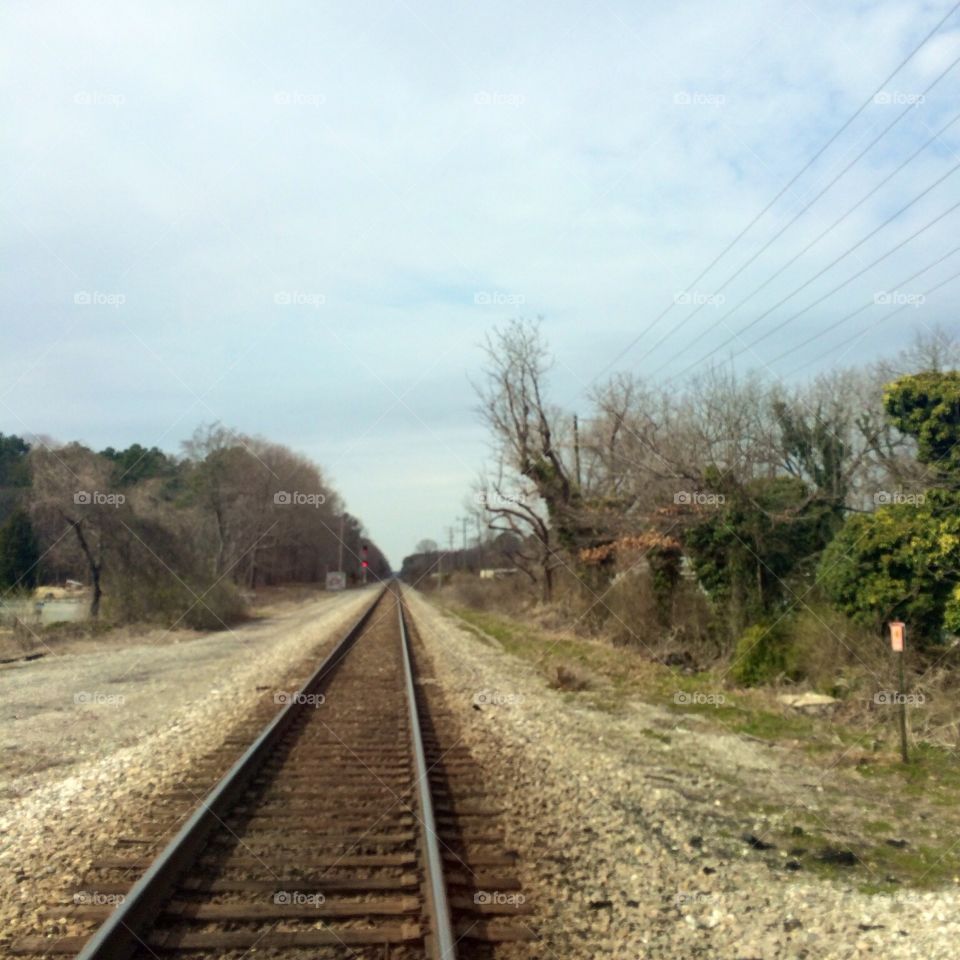 Railroad vanishing point