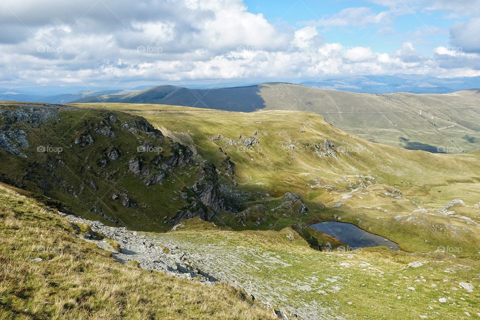 Top view  - Transalpina