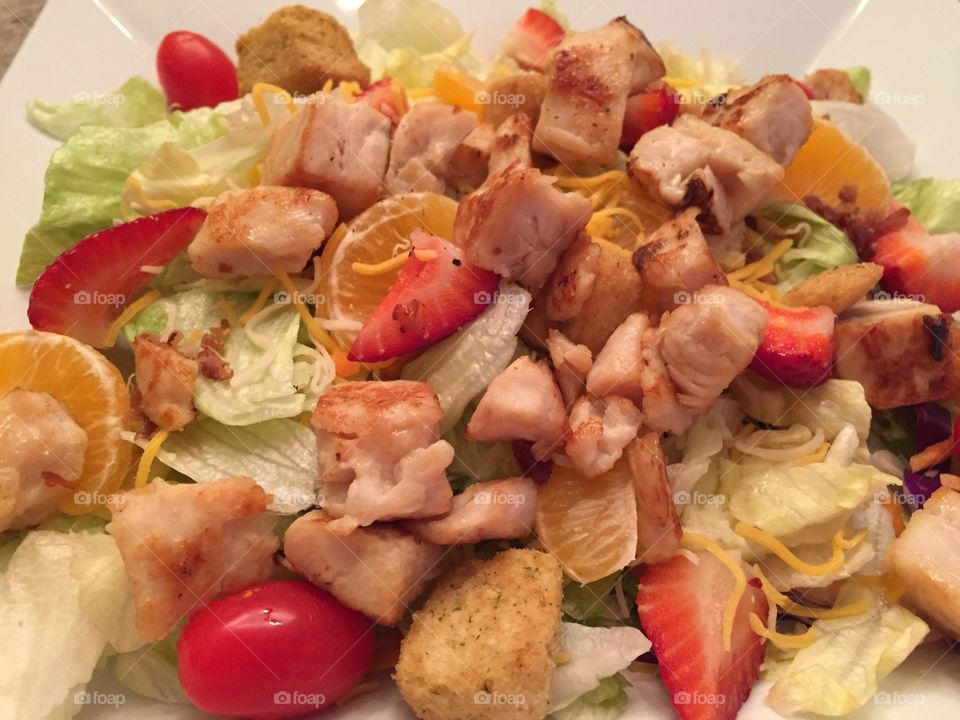 Summer chicken salad