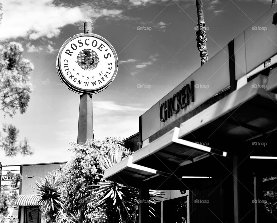 Famous Roscoes Chicken and Waffles in Los Angeles, California 