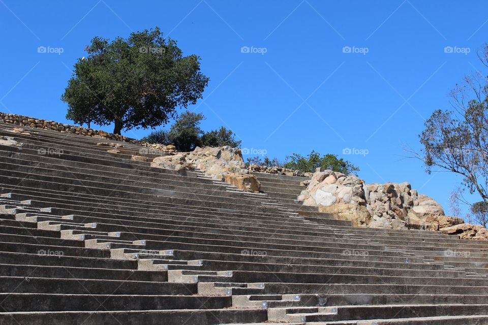Stairs - Mount Helix amphitheater 